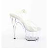 Pleaser - ADORE708PREM Sandale à bride à la cheville - Transparent Product image